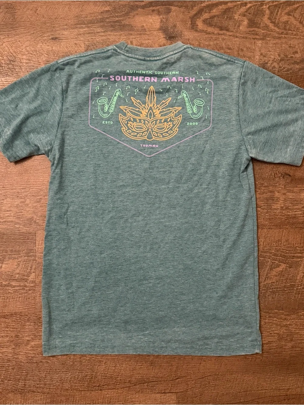 Southern Marsh Youth Mardi Gras tee